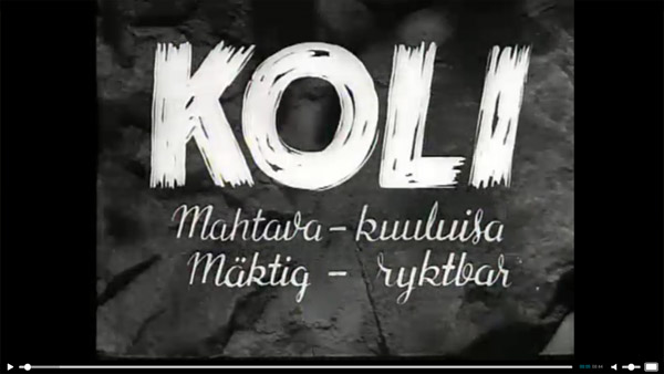 Vanha elokuva kolista